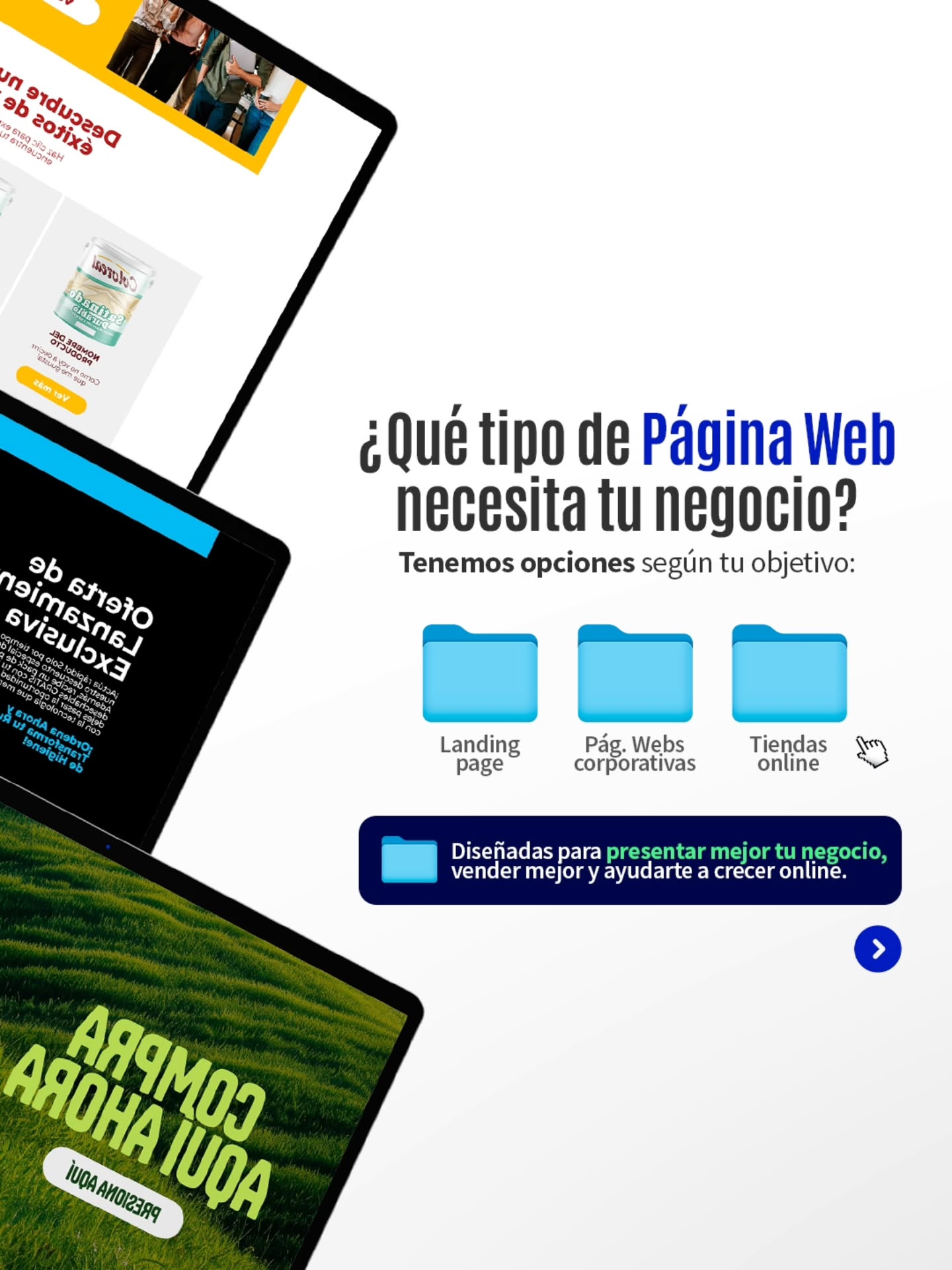 Desarrollo y Diseño de sitios webs