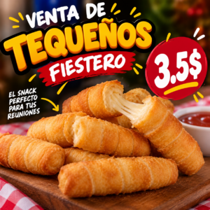 Tequeños fiesteros el snack perfecto